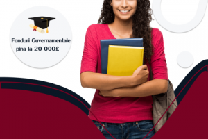 Баннера для университета в Лондоне (текст на румынском)