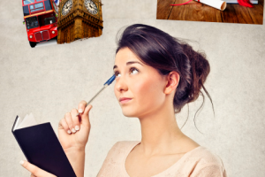 Баннера для университета в Лондоне (текст на румынском)