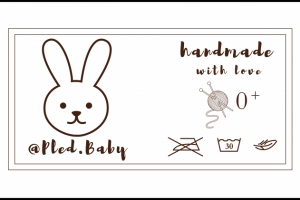 Дизайн наклейки-этикетки для магазина пледов