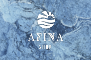 Логотип для инстаграм-магазина AFINA SHOP
