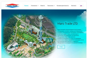 Двуязычный сайт международной организации