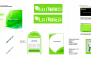 Разработка фирменного стиля для сети стоматологии LaMinta