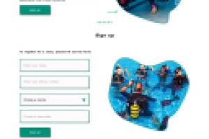 Дизайн школы по дайвингу