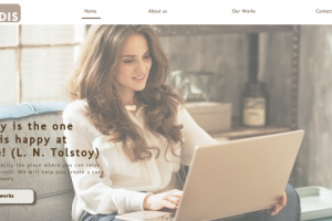 Дизайн сайта агенства интерьеров