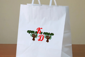 Разработка логотипа для бумажных пакетов