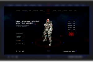 Design for cosmic game universe