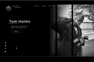 Photographer portfolio