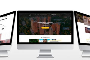 Корпоративный сайт строительной компании жилого комплекса