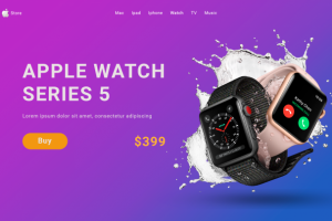 Первый экран apple watch