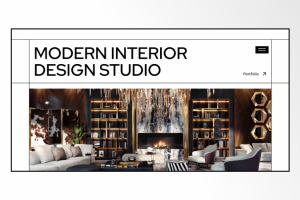 Сайт для студии дизайна и архитектуры