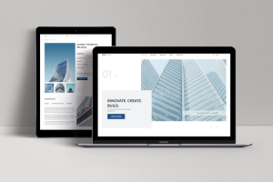 Веб дизайн строительной компании