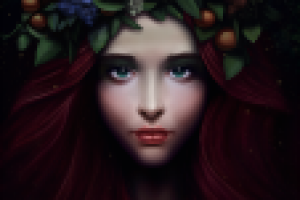 Корона из цветов