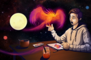 Разворот обложки тетради