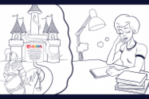 набросок обложки для тетради