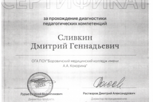 Яндекс учитель - сертификат