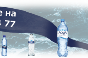 Баннер продукции минеральной воды