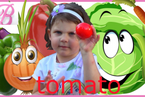 Учим овощи по-английски ! Видео для детей 0+ ! Vegetables in Eng