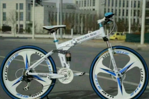 Велосипед на литых дисках