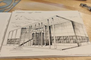 Архитектурные скетчи