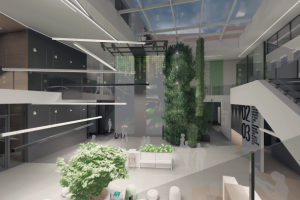 Дизайн интерьера общественного центра