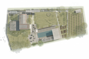 Планировка участка частного жилого дома