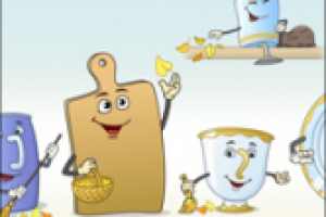 Веселая посуда