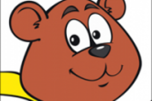 Мишка на коньках