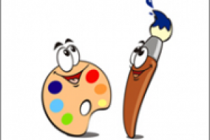 Палитра и кисть