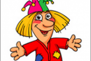 Избушка, медведь, петрушка, домовенок, мальчик