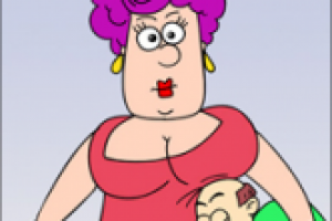 Тетка и пьяный муж