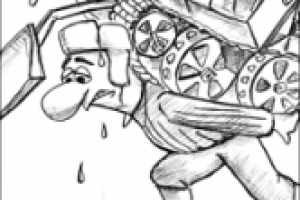 Рисунок «Трактор»