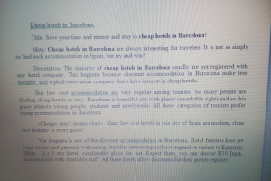 Cheap hotels in Barcelona