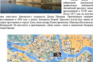 Британские имена на карте Петербурга