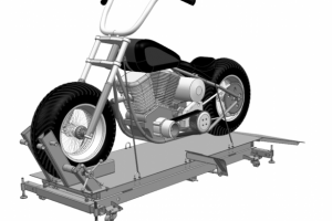 Подъёмный стол для мотоцикла (Мотоподъёмник)