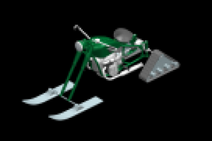 Проект Снегоход на базе мотоцикла Урал-М-72