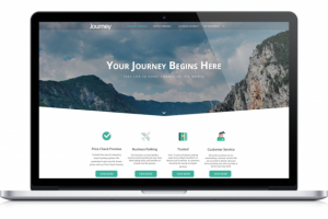 Веб-дизайн Travel компании