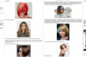 Информационная статья. Модные прически, укладки, окрашивание и с