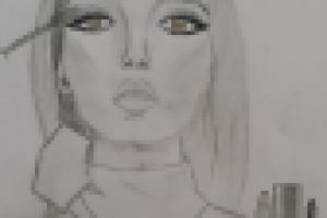 Лицо с рекламы тушь Диор