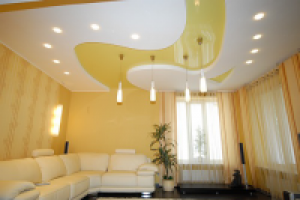 Дизайн натяжных потолков