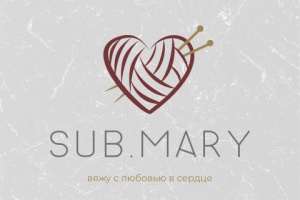 Логотип для мастера по вязанию