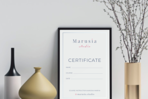 Сертификат на  обучение