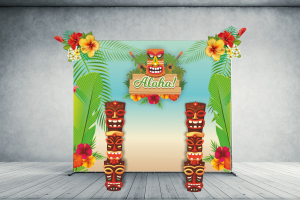 Фотозона  и декор Гавайская вечеринка