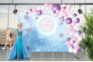 Баннер на тему мультфильма Холодное сердце