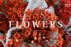 Landing page | Лендинг для цветочного магазина