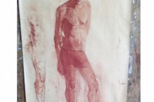 Рисунок обнаженной фигуры