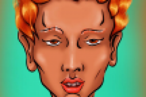 Огненная девушка