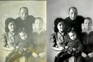 реставрация старого фото