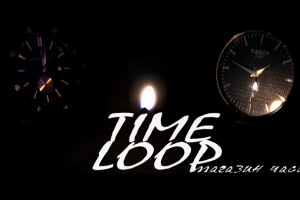 Рекламный баннер для магазина часов