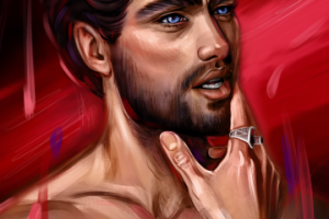 Мужской портрет в стиле "масло" ( digital art)