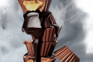 Food иллюстрация реализм